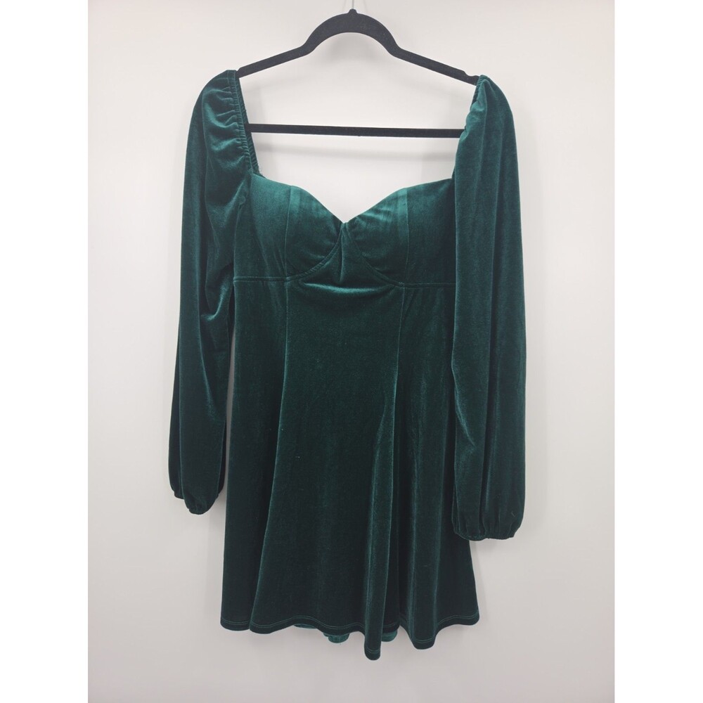 City Studio Velvet Mini Dress Sz M Whimsigoth Witchy Vampire